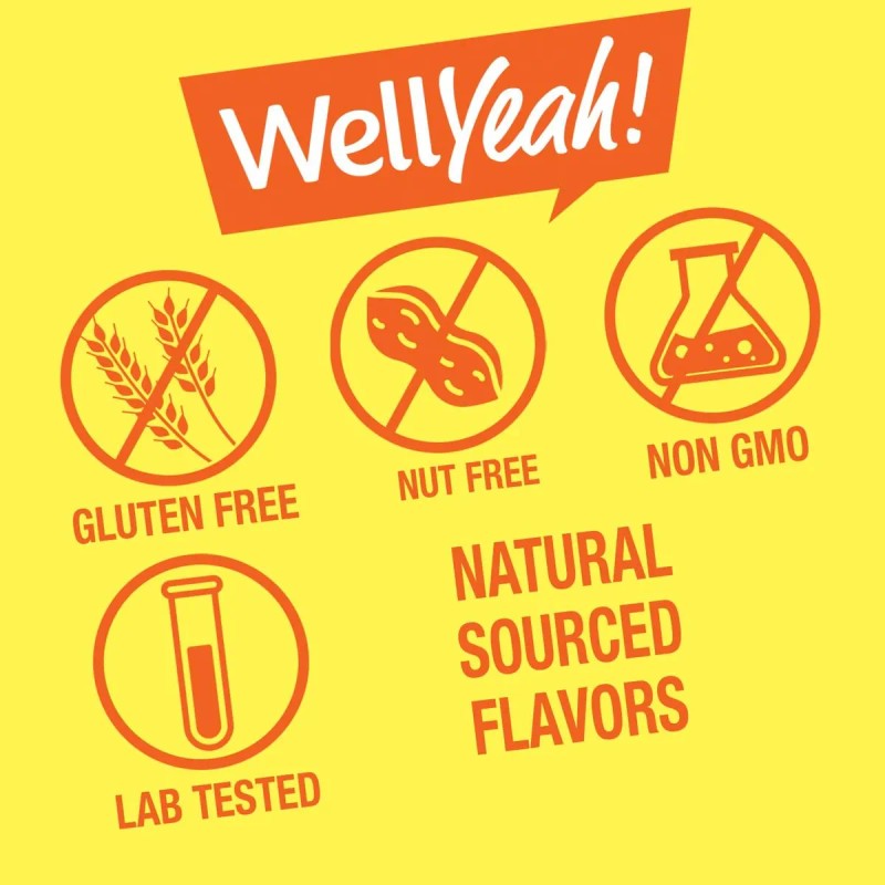 Wellyeah Calcio 500mg + Vitamina D3 1000 Iu Gomitas Niños