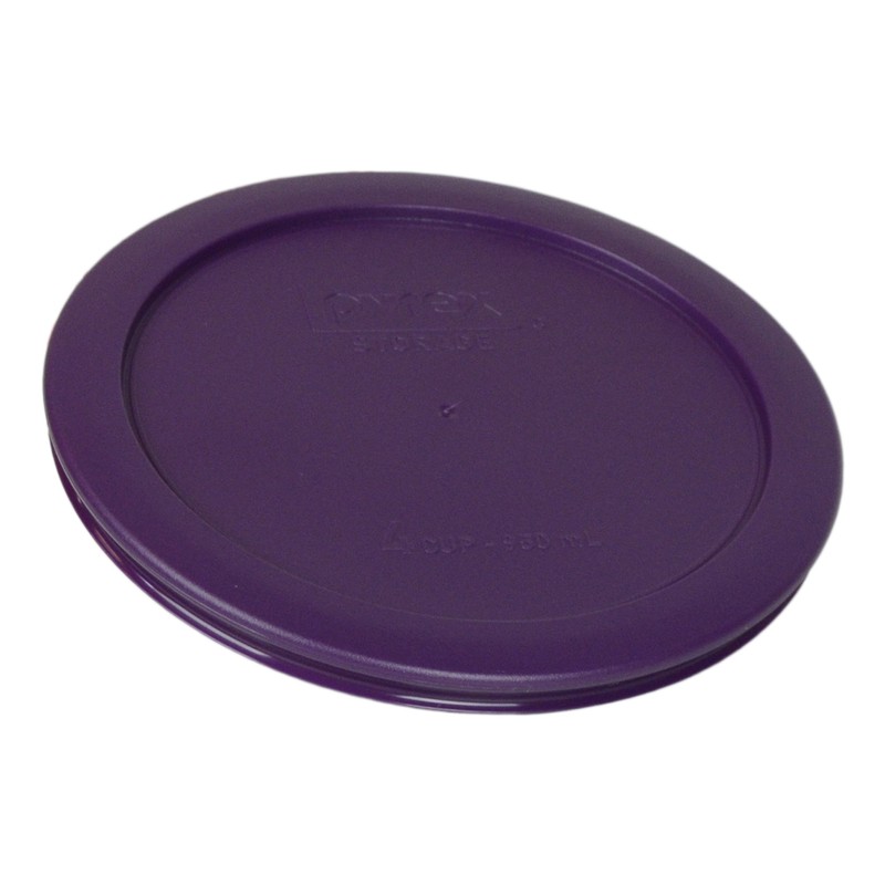 Pyrex 7201 piezas redondo 4 taza tapa de almacenamiento para