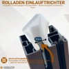 markiso® 2 pairs of universal inlet funnels for roller shutters,