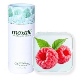 Desodorante Natural Frutos Rojos Maxalli | Sin Aluminio, Unisex, Vegano, Hecho en México 78 g