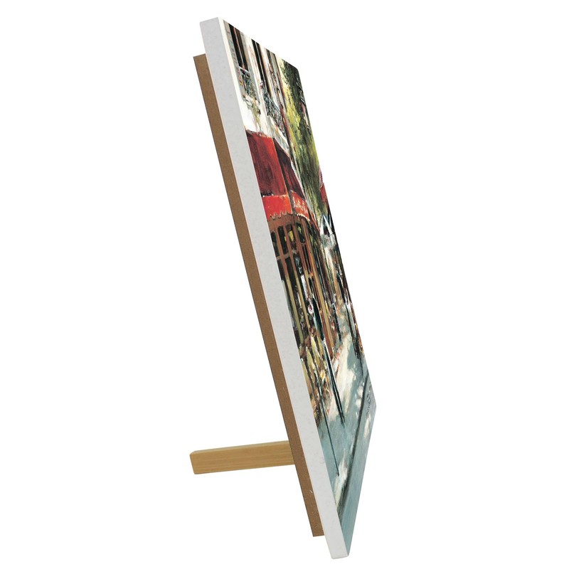 Global Designs Bistro Waiters Ceramic Tile Picture Plaque Sign Wall