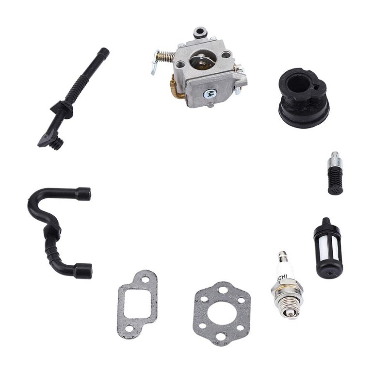 Carburetor Carburetor Set for MS170 MS180 017 018 Chainsaw Easy