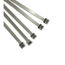 On1shelf® Cable Ties, 750mm x 9.0mm, 30" Premium Cable Ties, Strong and Long Nylon Cable Ties (20, Grey)