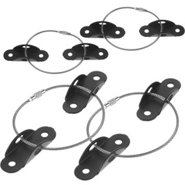 BESPORTBLE 4Sets Proofing Furniture Wall Straps Tip Anchors for Cabinets and Bookcases Durable Straps with Screws for Safe Childproofing of Heavy Furniture