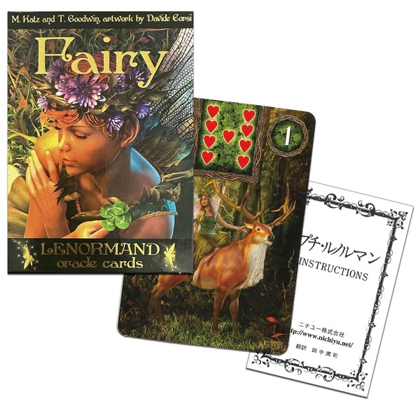 Oracle Cards Fortune Telling, 36 Count Fairy Renorman Oracle