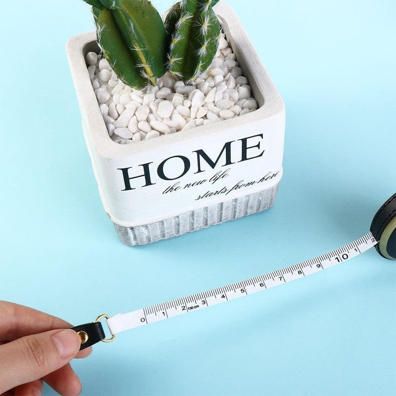 1Pc Ruler Tape Cute Mini Sewing Tools Vintage Soft Portable