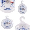 Brannan Fridge Freezer Thermometer with Hanging Hook