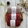 Cotton, Bamboo and Linen Blended Yarn, DK, Light Worsted Weight,