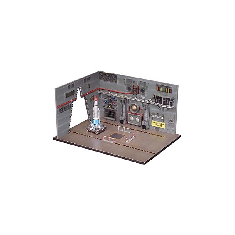 Aoshima 1/350 Thunderbird 1 & Launch Bay Plastic Model Kit