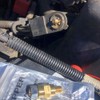 3/8"-16 Brass Stud Side Post Battery Terminal Bolt, Ampper Standard