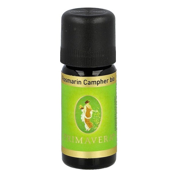 PRIMAVERA Rosemary Camphor Organic 100% Natural Essential Oil, 10 ml Essential Oil