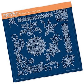 A4 Square Groovi Plate - Tina's Henna Corners 2