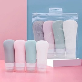 Travel Silicone Refill Container Tube Empty Bottle 60mlWFL6NPC / 여행용 실리콘 리필 용기 튜브 공병 60mlWFL6NPC