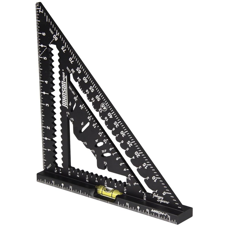 Johnson Level & Tool 1904-0700V 7-1/4" Johnny Square® MACH-1™ Smart