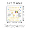 Hunts England - Large Congratulations New Baby Twins Card For