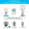 LED Refrigerator Light Bulb, 4W Replacement AC100-265V 3.5W Refrigerator Bulbs,