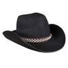 Boland 54369 - Kinderhut Cowboy, Schwarz, Cowboy-Hut, Wilder Westen, Gangster,