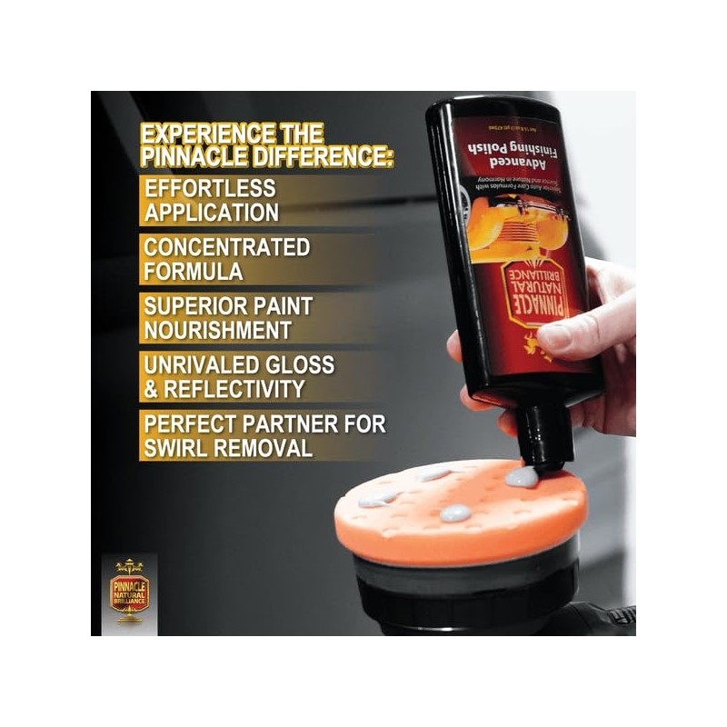 Pinnacle Advanced Finishing Polish | Enhances Gloss & Clarity for