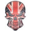 3D Metal Skull Sticker Logo Emblem Badge Car Sticker England