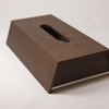 Yamato Kogei Feel Choco Block Tissue Case Black YK12-002-Bk Size: