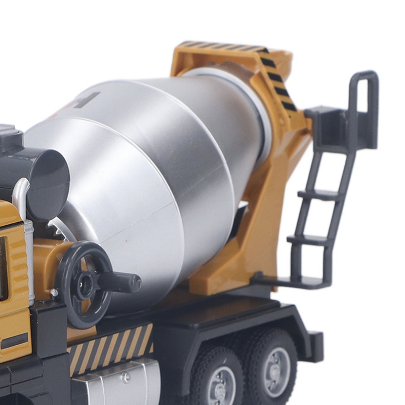 1:32 Scale Mixer Truck Toy 360 Degree Rotating Alloy Construction