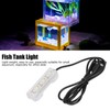 Underwater Light, USB Charging Plastic Portable LED Aquarium Light, 2.4X0.8Inch