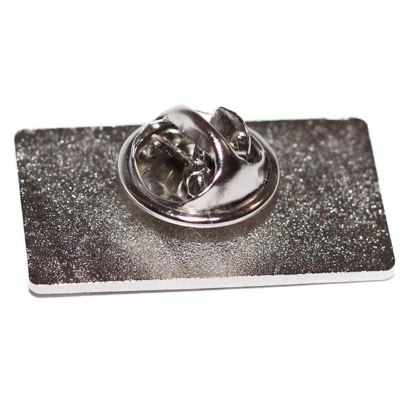 Black and Silver Union Jack Badge