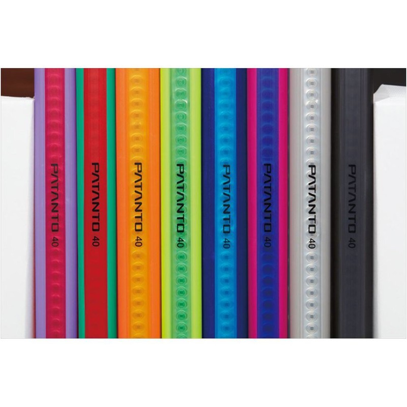 King Jim Clear File Patant A4 20 Pockets, Clear, 182TPN