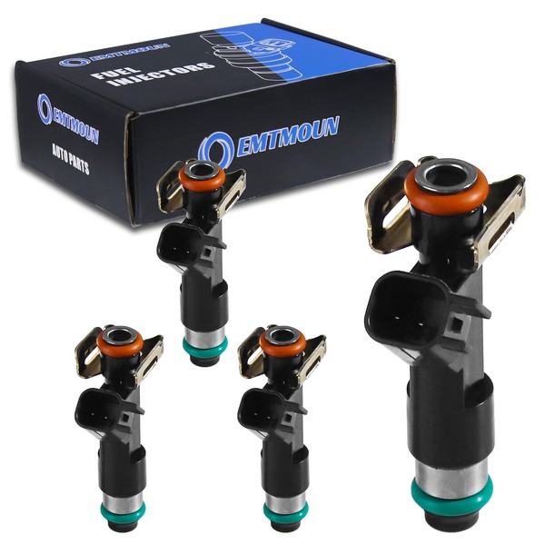 Set of 4 Fuel Injectors Compatible with Chevy Malibu 2008-2012,