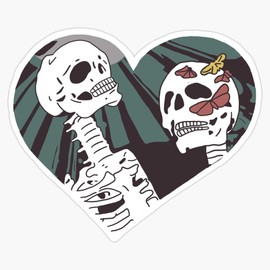 True Beauty Kdrama Webtoon Skeleton Bumper Sticker Vinyl Decal 5"
