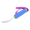 Auxiliary Spoon 360° Flexible Rotation Head Safe Practical Eating Spoon