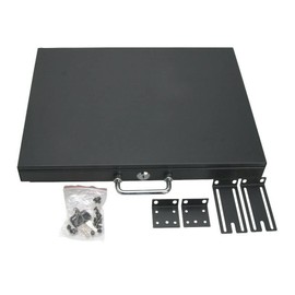 Cables Direct Online Server Cabinet Network Case 19" Rack Mount Locking Lockable Deep Drawer Key 1U