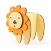 Younggongbang Baby Series Animal Series Lion YM831 Assembly Kit Model Making / 영공방 아기시리즈 동물시리즈 사자 YM831 조립키트 모형 만들기