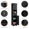 ChooChoo 67" Tall Bathroom Storage Cabinet, Narrow Bathroom Cabinet with