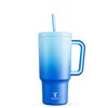Meoky 30 oz Tumbler with Handle, Tumbler with Lid and