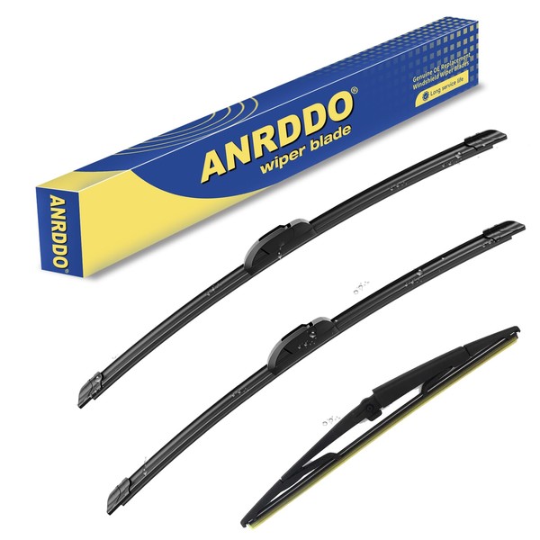 ANRDDO 3 wipers Replacement For 2005 2006 2007 2008 2009
