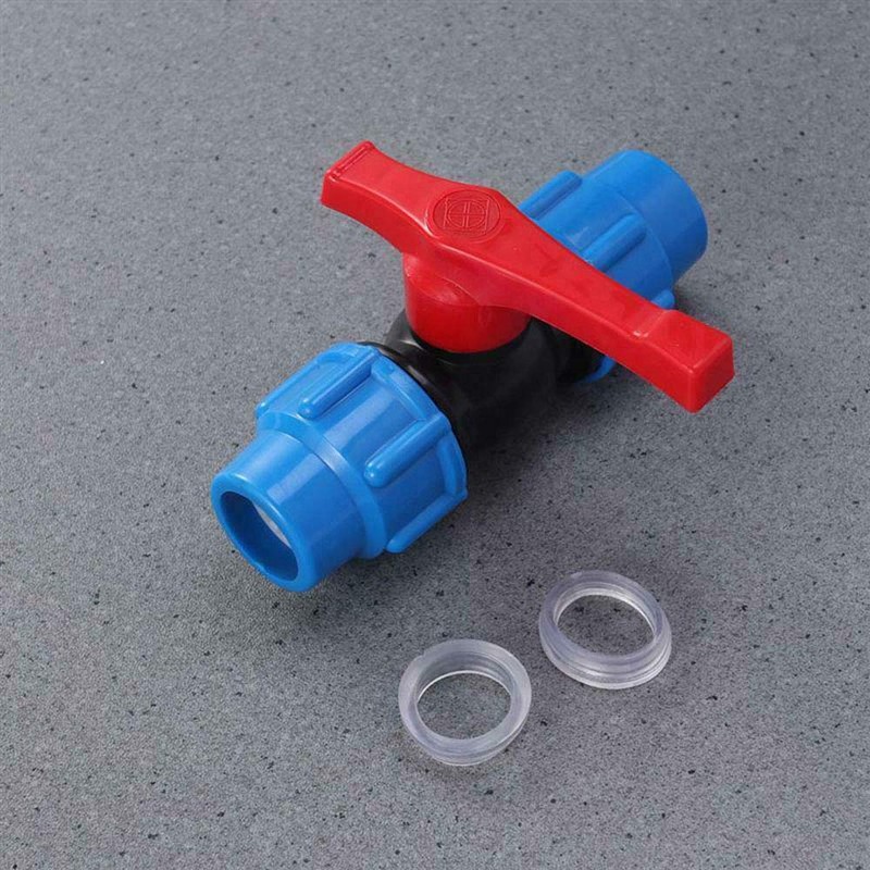 20mm Stop Tap Valve for HDPE Water Pipe Compression Ends