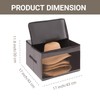 FAYYGYH Simple Hat Storage Box for Women Men, Large Closet