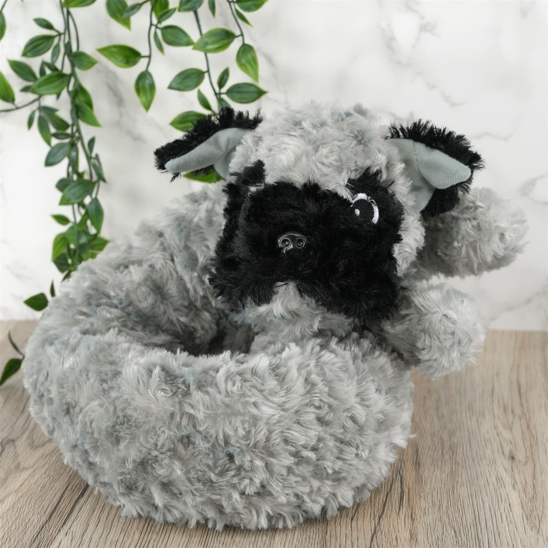 The Magic Toy Shop Novelty Draught Excluder Cushion - Grey