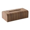 SIMHEAGO Tissue Case Cover Tissue Box Wood Grain Tissue Cover