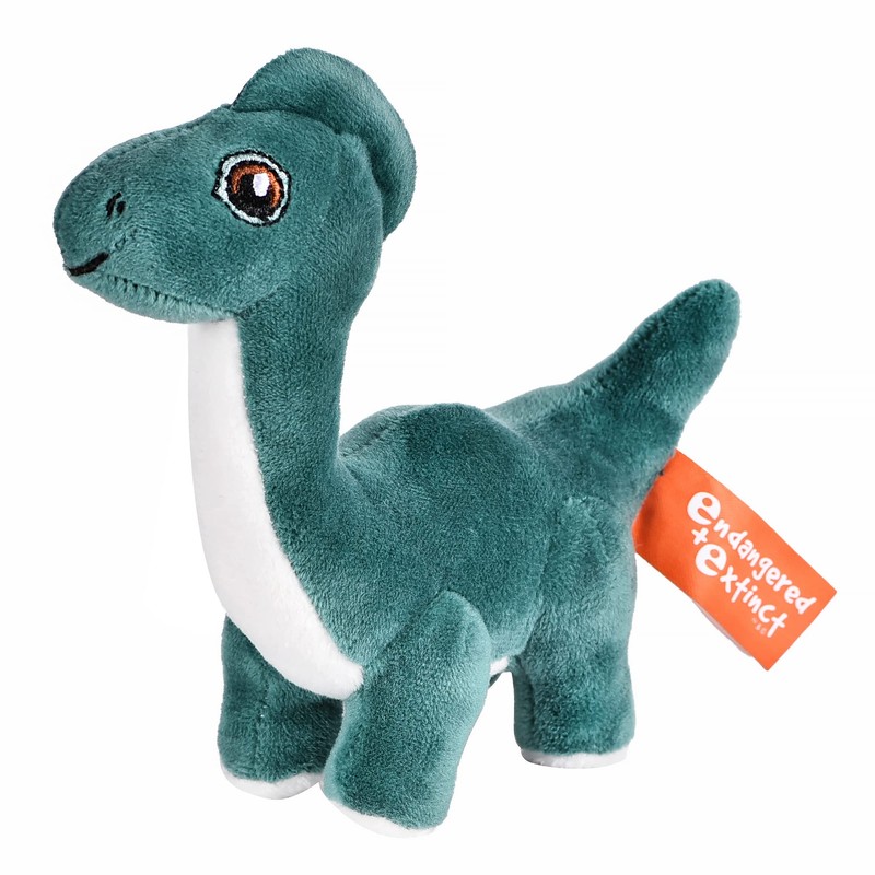 Endangered and Extinct EnE™ Mini Brachiosaurus Dinosaur Soft Plush Toy,