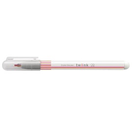 Twin Twiink [Color Pen] 2-Color Line Pen / Orange x Pink