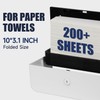 AIKE Wall Mount Paper Towel Dispenser, Fit Multifold Paper Towel