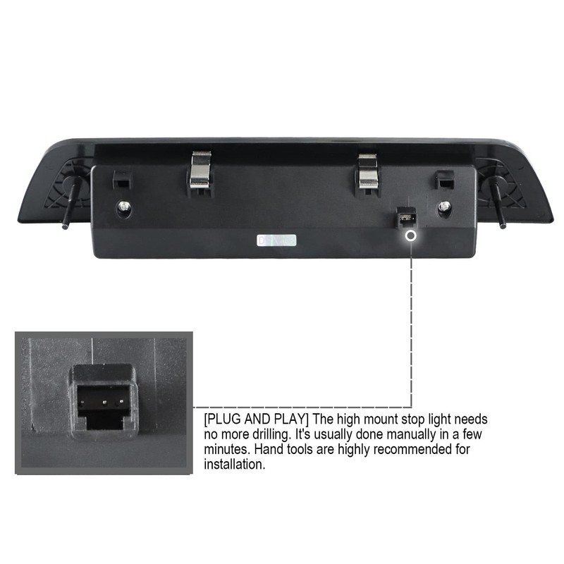 LED Third 3rd Brake Light Fit for Toyota Tacoma 2016-2021,