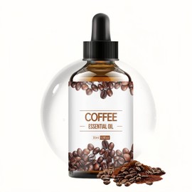 Coffee Oil - Coffee Oil Against Wrinkles - Anti Ageing & Moisturising Skin Oil - Firming Body Oil & Face Oil for Massage, Gua Sha Oil & Hair Care - Coffee Essential Oils