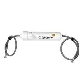 Clearbrook OSF-12 Original Sink Filter, Stainless Steel 3/8 Compression Hoses, Durable Water Filtration System for Kitchens & Bathrooms