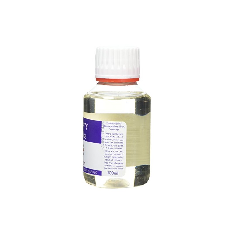 Flavour Factory Intense Food Flavouring, Strawberry Milkshake, 100 ml
