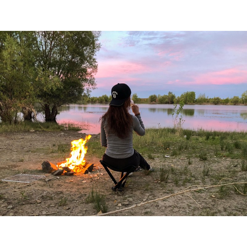 Walkstool - Comfort Model - Black and Silver - 3