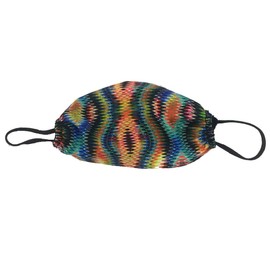 Adult Family Stretchy Washable 2 Ply Comfy Ear Loop Multi Purpose Face Mouth Cover One Size (Adult) Hippy