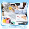 Crtiin 16 Pcs Office Stamp Set Message Self Inking Rubber